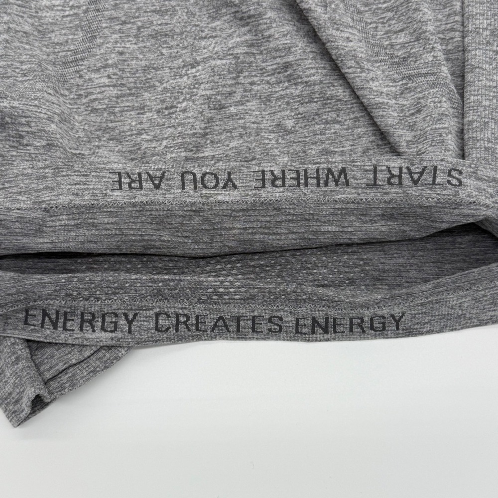 Lululemon Swiftly Tech Grey Long Sleeve Athletic Shirt Women's 6 - Picture 3 of 4